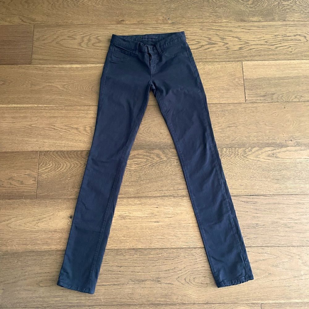 J Brand Twill Pencil Jean in Greyhound ‘Grey’ size 26.